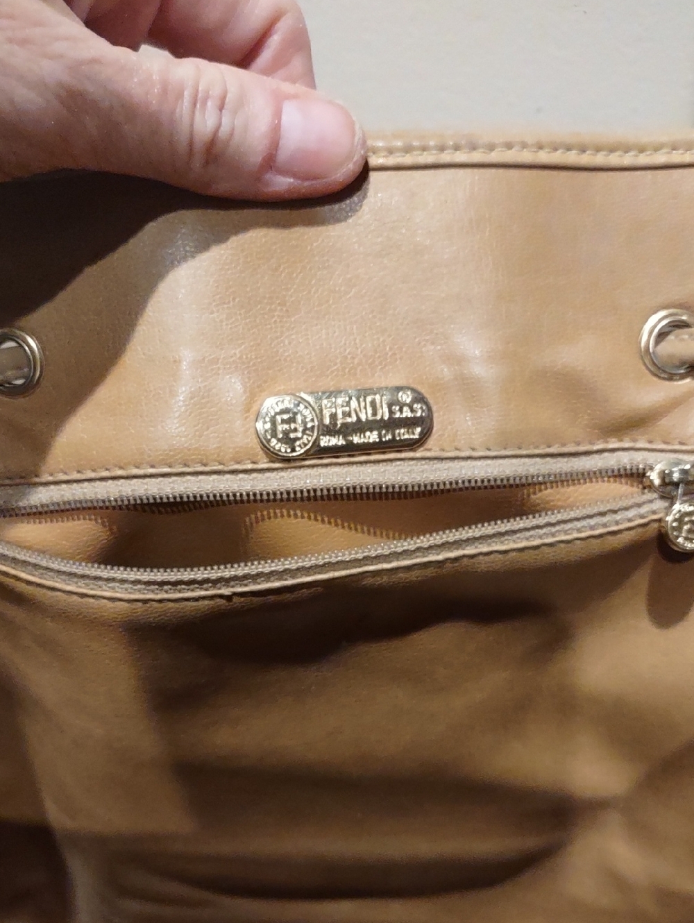 Fendi Authentic Bucket Shoulder Bag Purse, Read Description - Picture 11 of 16
